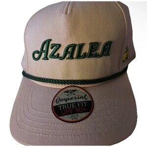2025 Masters Azalea Pink Embroidered Rope Hat Snapback Golf Azaleas Cap